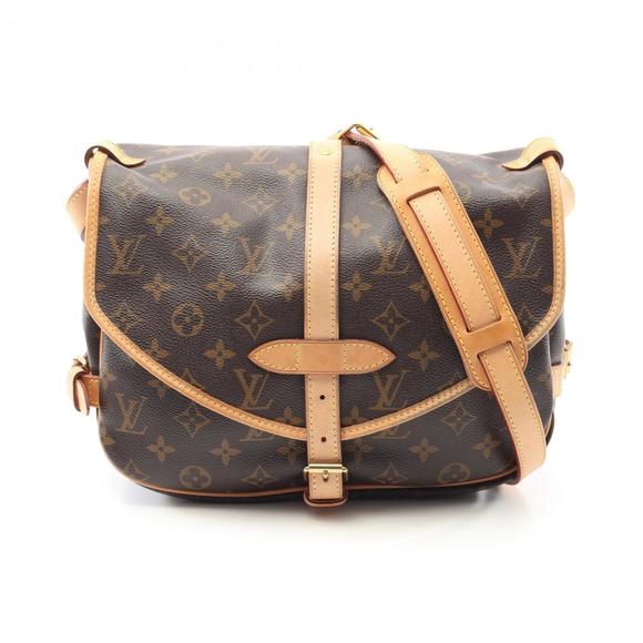 Louis Vuitton Saumur 30 Shoulder Bag, Coated Canvas and Leather, Monogram, Women - Picture 1 of 10